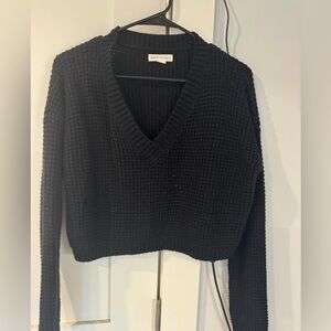 Aeropostale cropped v-neck sweater